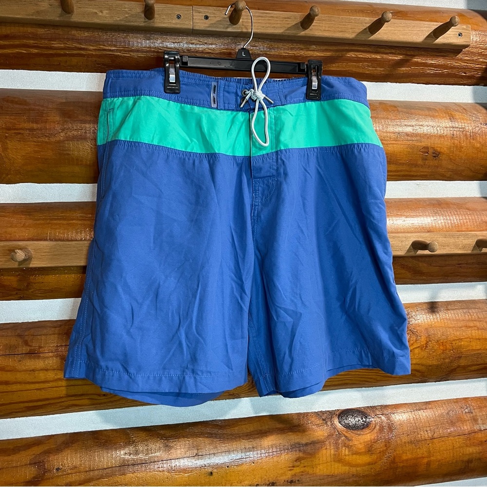 Ron Jon Blue and Teal Men's Swim‎ Board Shorts